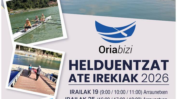 Ate irekiak: aisialdiko arrauna probatzeko saioa