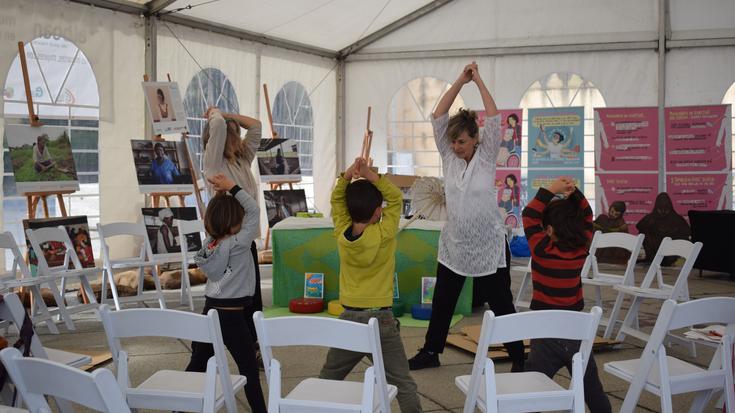 Hainbat ekintza egin dituzte asteburuan Emakumeok Martxan ekimenaren barruan