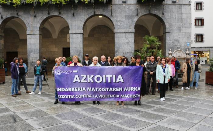 Emakume soraluzetarraren hilketa matxista salatu dute herritarrek