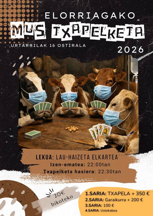 Elorriagako mus txapelketa