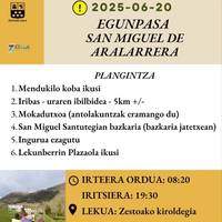Egunpasa Aralarko San Migelera