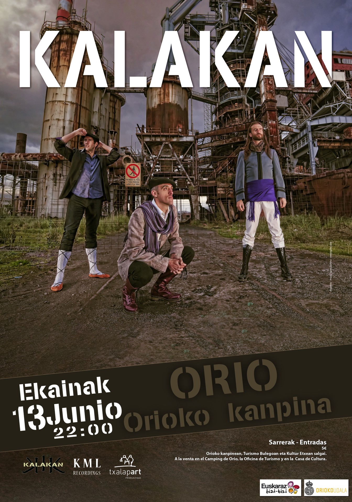 Kartelak: Kalakan taldearen kontzertua 2014