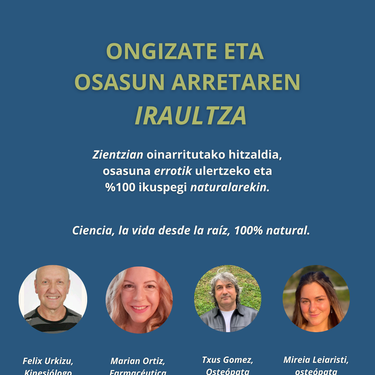 Hitzaldia: 'Ongizatearen eta osasun arretaren iraultza'