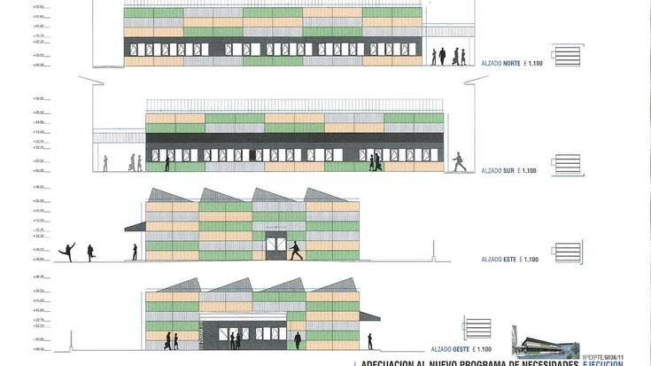 Irudiak: solairu bakarreko eraikina