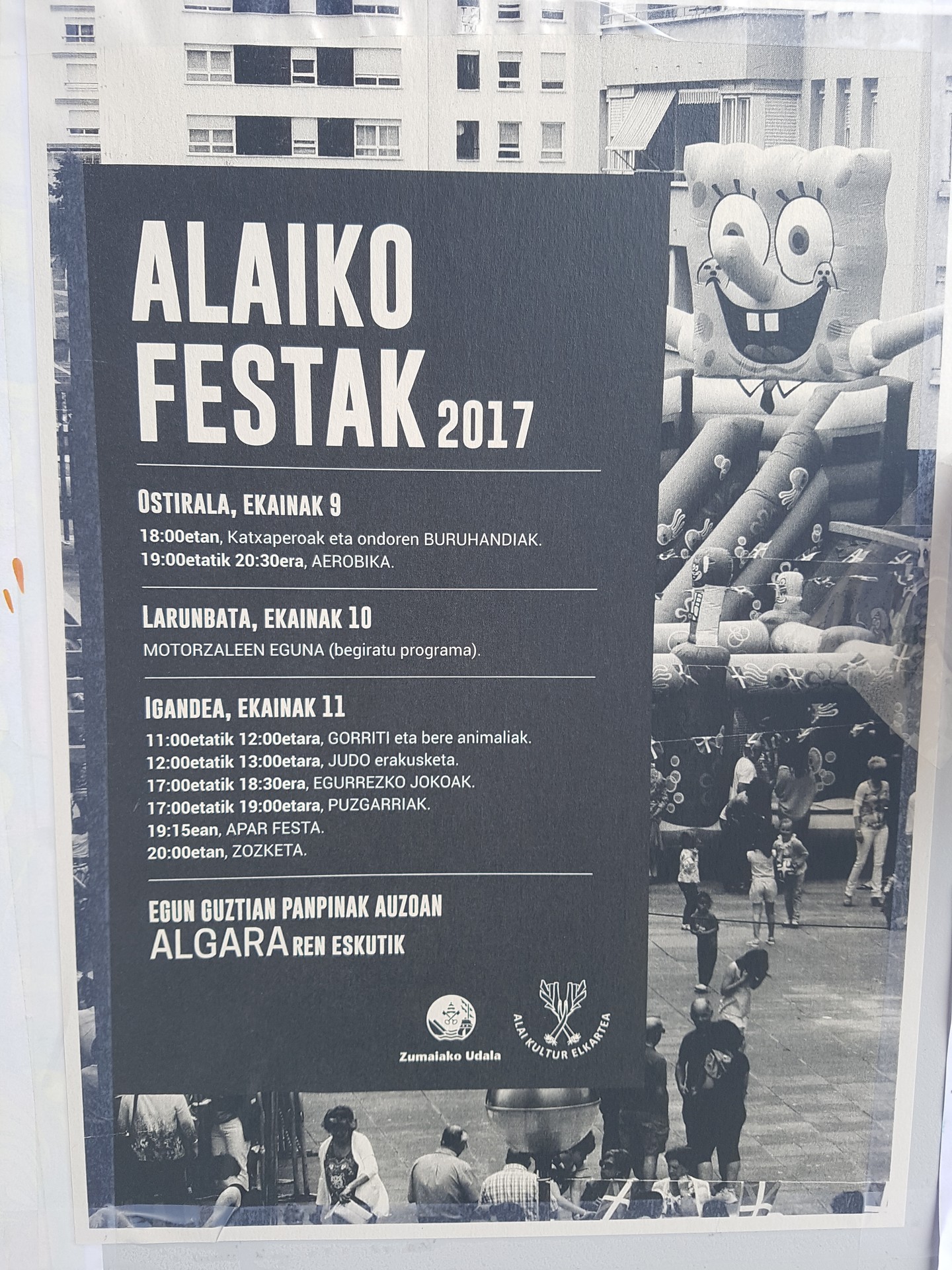 Katxaperoak emango dio hasiera bihar Alaiko festei