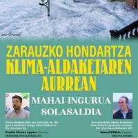 Mahai ingurua: Zarauzko hondartza klima aldaketaren aurrean