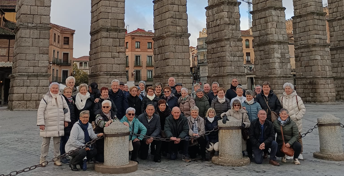 Asteburu pasa ederra egin dute jubilatuek Segovia aldean