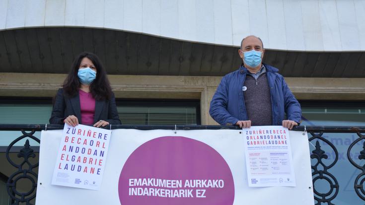 Indarkeria matxistaren aurkako informazio kanpaina abiatu du udalak