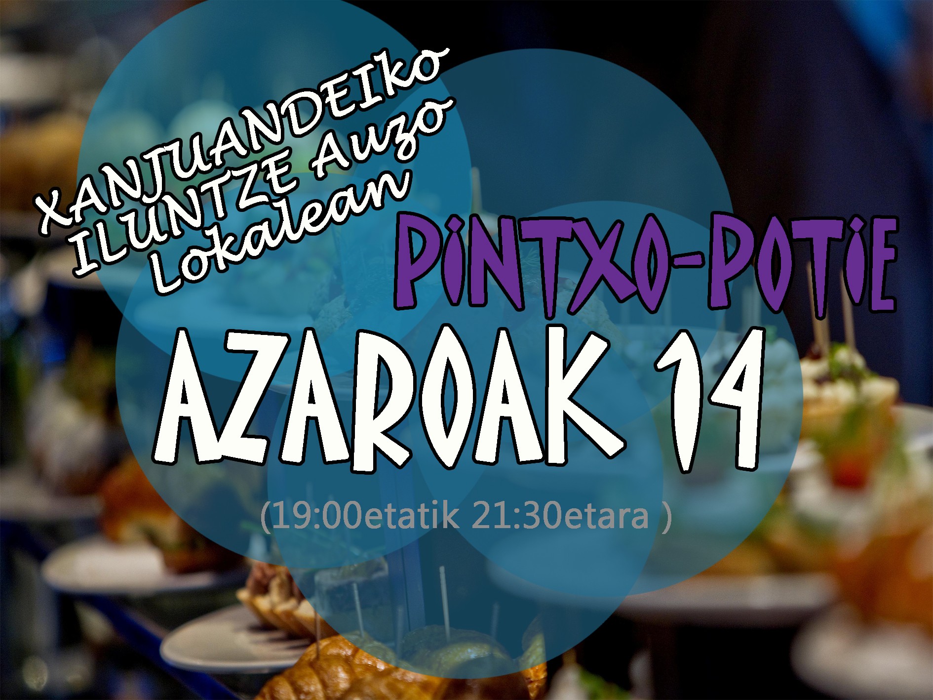 Gaur, ostirala, Sanjuandegiko Iluntze auzo-lokalean ...