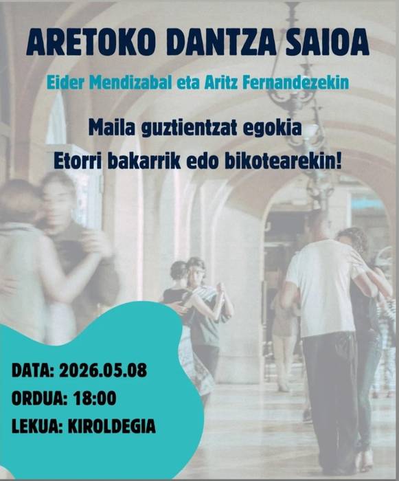 Aretoko dantza saioa