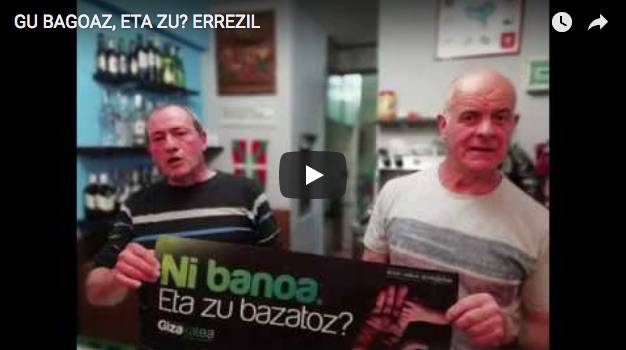 BIDEOA: Errezildarrek ekainaren 10eko giza katean parte hartzeko deia