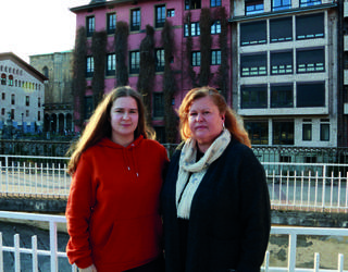 Carmen Garcia eta Oihane Arozena: "Diegori buruz ditudan oroitzapen denetan barrez ari da"