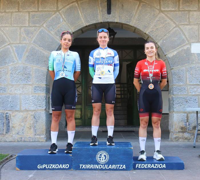 Euskadiko Erlojupeko Txapelketak irabazi dituzte Maite Urteagak eta Aitor Agirrek