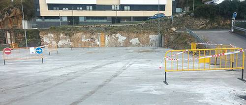 Aste honetan bukatuko dituzte Arozenako aparkalekuko obrak Orion