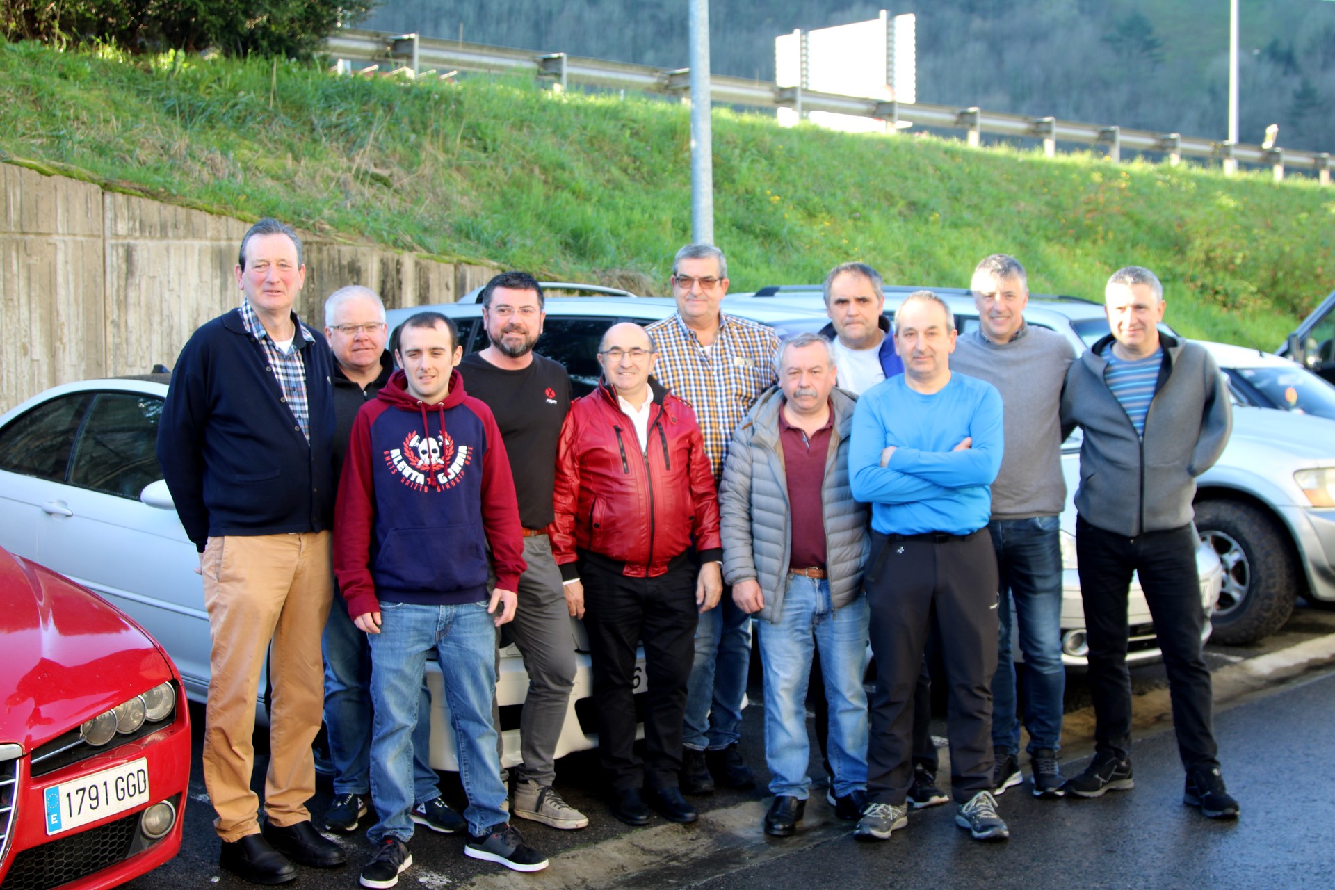 On Bosko rallyrako prest dira Axiri auto klasikoen taldeko kideak