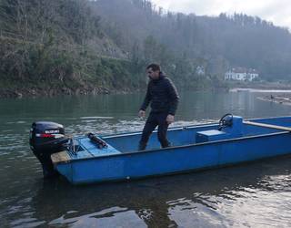 Txirla asiarra iritsi da Oria ibaira, eta kezka eragin du