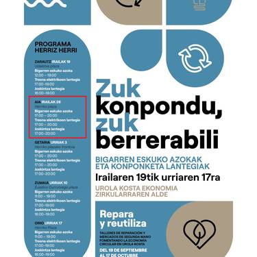 'Zuk konpondu, zuk berrerabili' kanpaina, Orion
