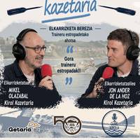Hitzaldia: 'Traineru estropadetako ahotsa'