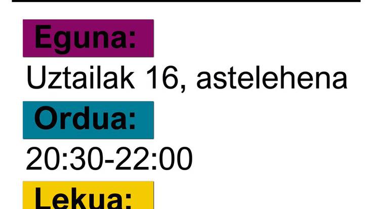 Azpeitiko ezker abertzalearen herri batzarra