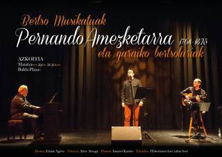 Bertso musikatuak Balda plazan
