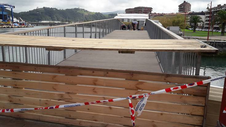 Hasi dira Moilaberriko zubia konpontzeko lanak