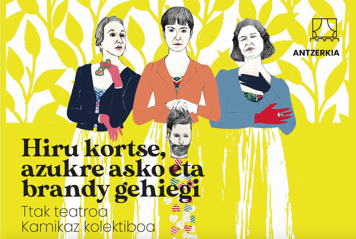 Zozketa: 'Hiru kortse, azukre asko eta brandy gehiegi' antzezlanerako sarrerak