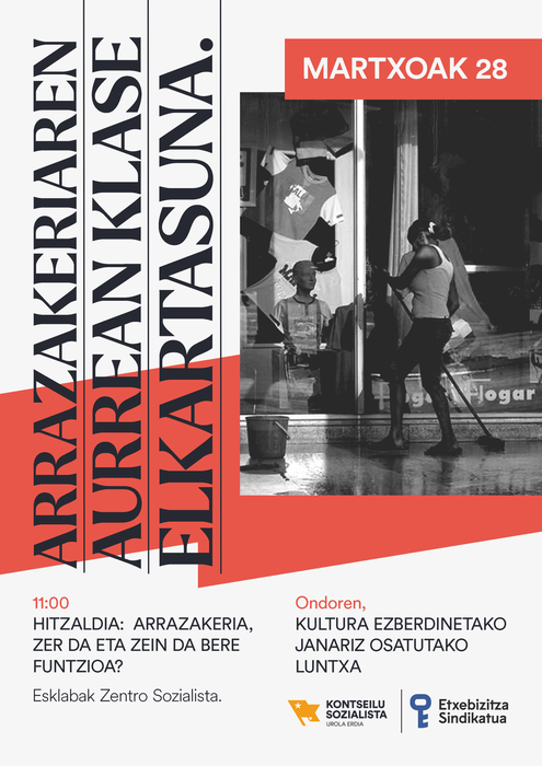 Hitzaldia: 'Arrazakeria: zer da eta zein da bere funtzioa?'