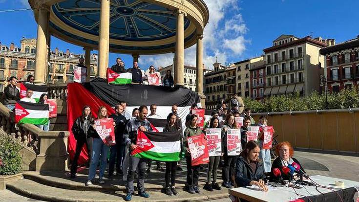 Palestinaren alde Iruñean egingo duten manifestaziorako autobusa jarri dute kostaldetik