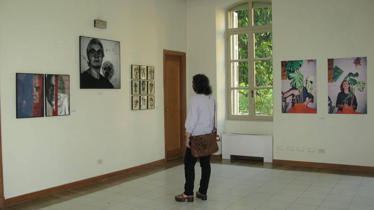 Arte Ederretako ikasleen sorkuntzak Sanz Enean