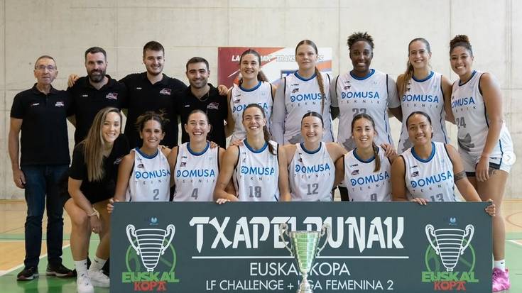 Euskal Kopa altxatu du Domusa Teknik ISBk
