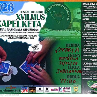 Euskal Herriko XVII. Mus Txapelketako kanporaketa