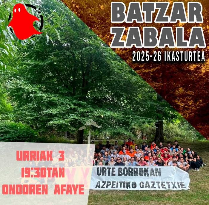 Gaztetxeko ikasturte hasierako batzarra