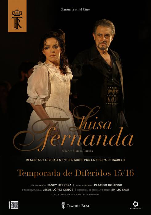 'Luisa Fernanda' zarzuela proiektatuko dute gaur, Modelon