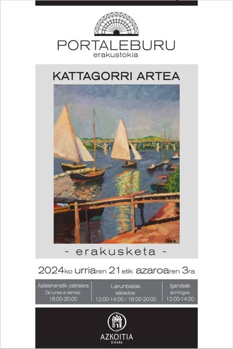 Kattagorri arte eskolaren erakusketa