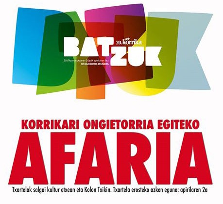 20. Korrikari ongietorria egiteko afaria antolatu dute
