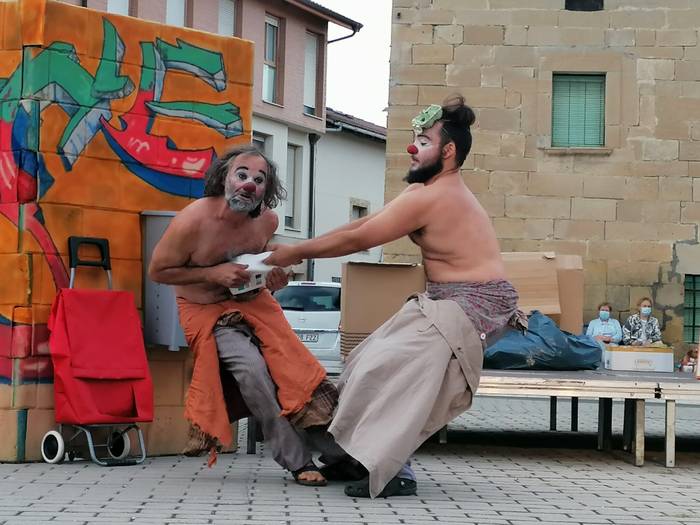 Oihulari Klownek 'Gabe' emango du bihar Zestoan
