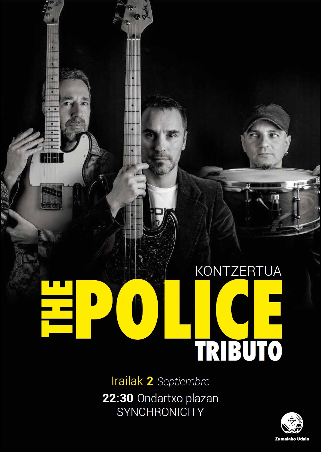 The Police taldearen kantak, larunbatean Ondartxon