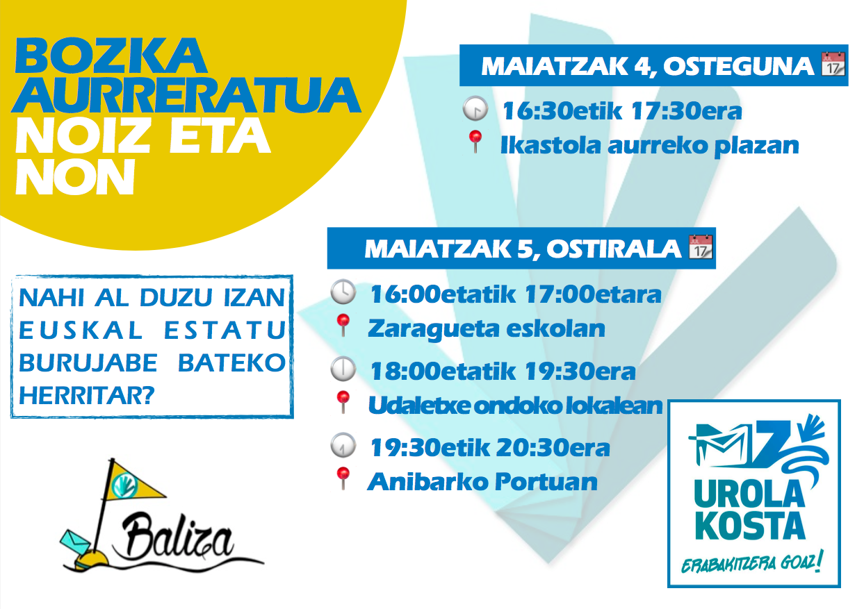 BOZKA AURRERATUA