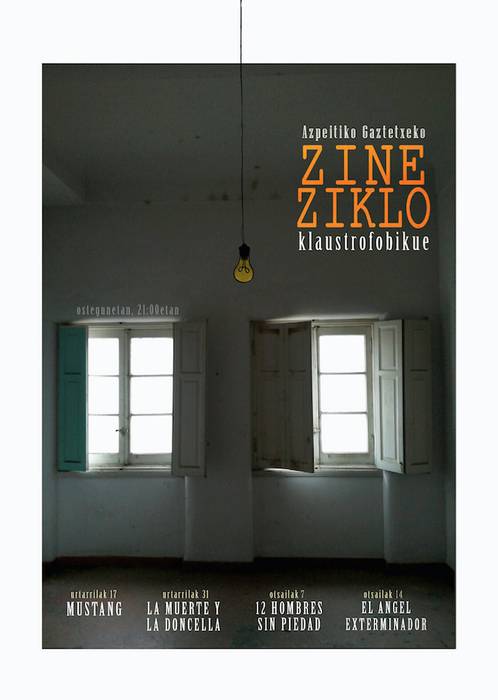 Ostegunean hasiko da Azpeitiko Gaztetxearen Zine Ziklo Klaustrofobikoa, 'Mustang' filmarekin