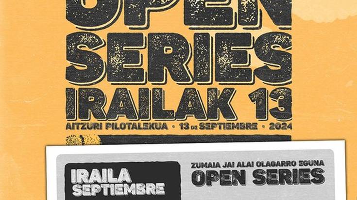 Zumaia Jai Alai Olagarro Eguna Open Series