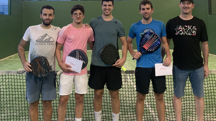 Iñigo Aldai eta Eduardo Agirre, padelean txapeldun