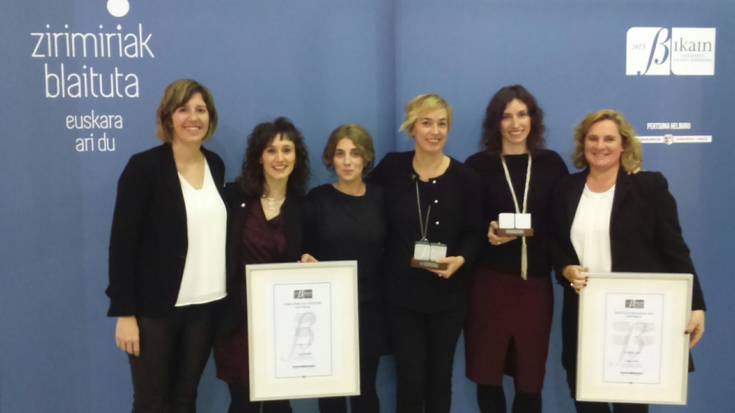 Bikain ziurtagiria jaso du Otezuri Egoitzak