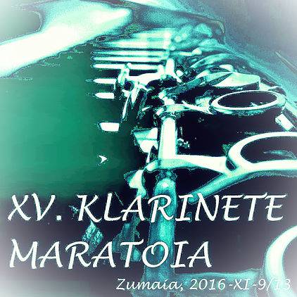 Klarinete Maratoia 2016 