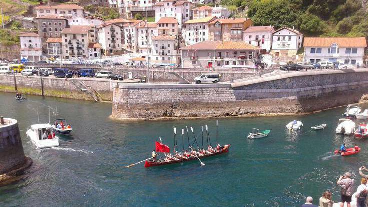 Bandera irabazi du Telmo Deunek Elantxoben