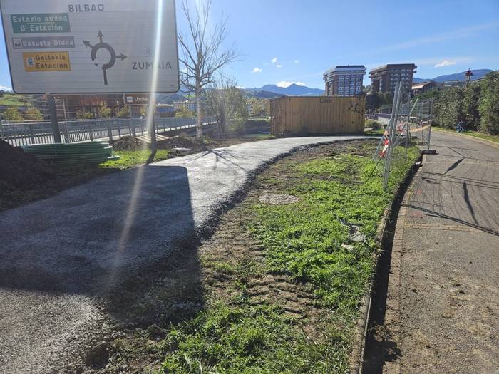 Santiagora doan bidea desbideratuko dute hiru astez, Iberdrolaren lanak direla medio