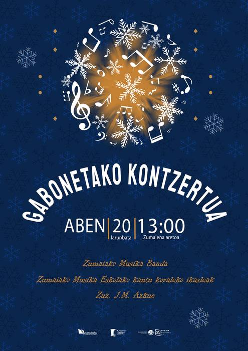 Zumaiako Musika Bandaren Gabonetako kontzertua