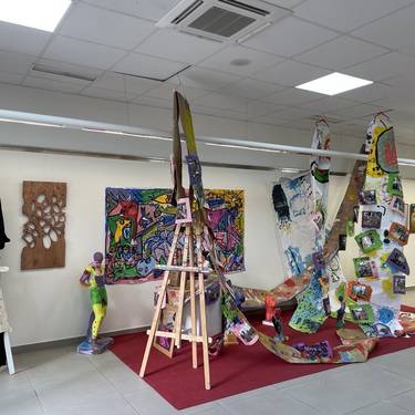 Arte eta Diseinu ikastegikoen lanen erakusketa