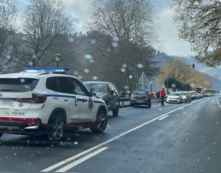 Bi autoren arteko istripua izan da Loiola parean