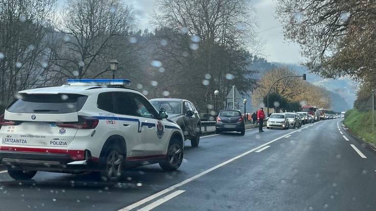 Bi autoren arteko istripua izan da Loiola parean