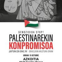 Gernika-Palestinaren elkarretaratze zaratatsua